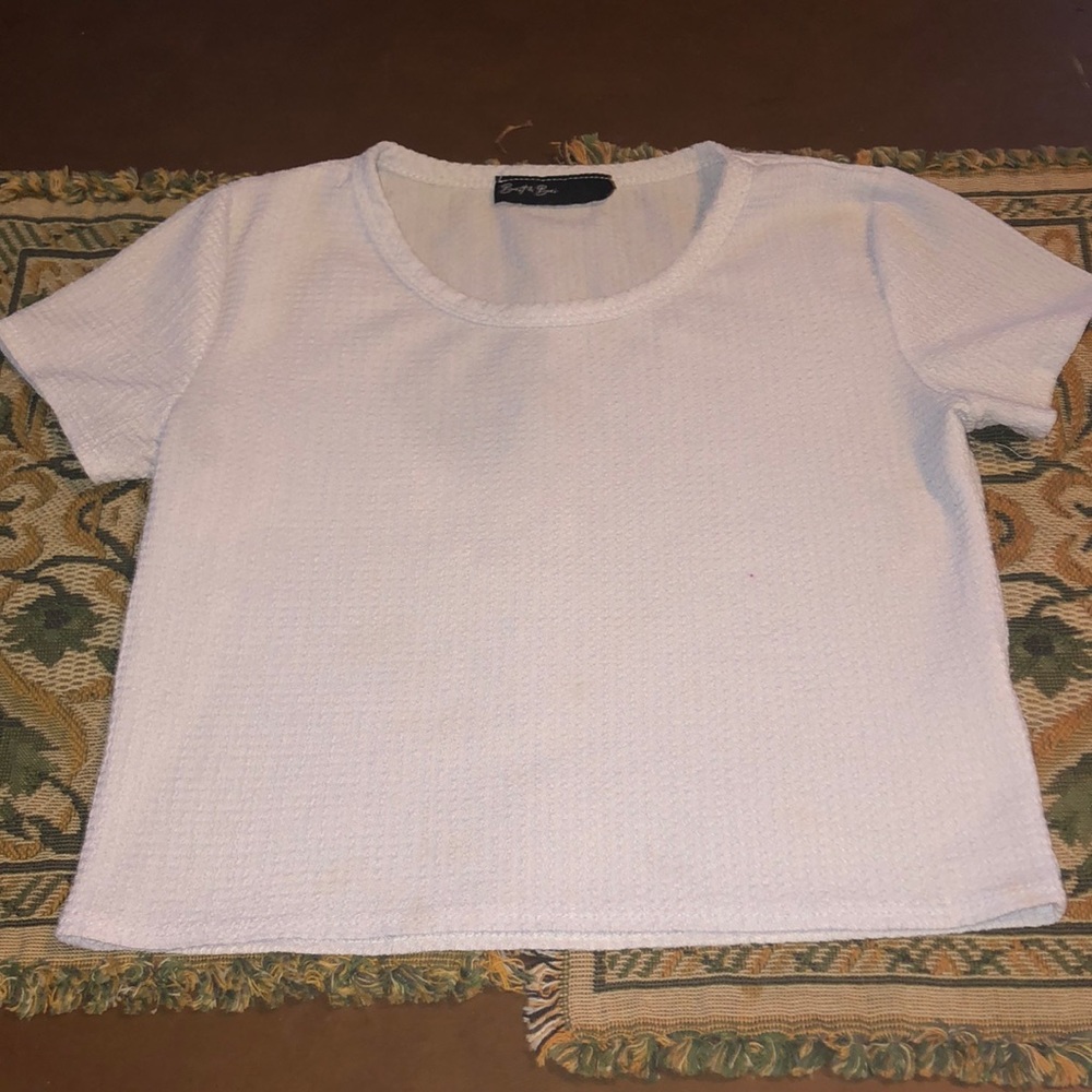 Brit & Bri crop shirt